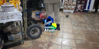 'Quebra pau' em bar termina com homem com orelha dilacerada em Ji-Paraná