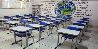 GREVE SANITÁRIA: Trabalhadores da educação resolvem pelo não retorno das aulas...