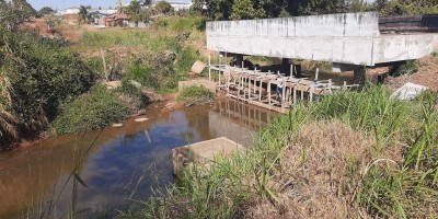 Prefeitura de Rolim de Moura reinicia construção da ponte da avenida Porto Velho