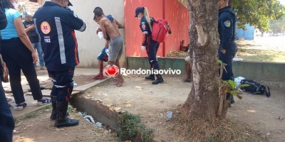 Homem é atacado a facadas em briga por cachaça em Porto Velho