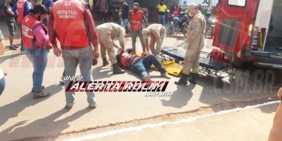 Mototaxista colide na traseira de caminhonete quando condutor saia de oficina em Rolim de...