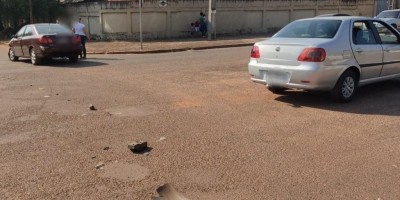 Acidente envolvendo dois carros é registrado na manhã desta quarta-feira em Rolim de...