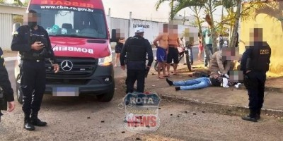 Motociclista embriagado e empinando moto fica ferido após perder o controle e cair