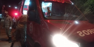 Rolim de Moura: Motociclista fica ferido após perder controle do veículo e cair
