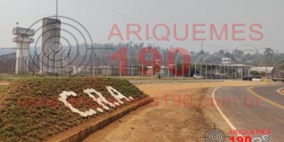 Treze apenados fogem de presídio de Ariquemes; 3 foram recapturados