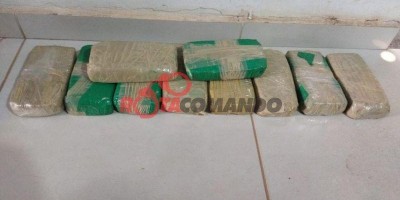 Polícia apreende 10 kg de pasta base de cocaína em veículo na BR-429 em São Francisco