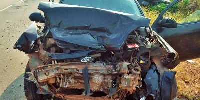 Atualização: Morador da linha 200 morre em colisão frontal entre dois carros RO-010,...