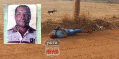 Corpo de homem amordaçado, com mãos amarradas e perfuração a tiro na testa é...