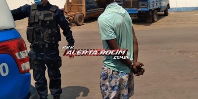 Acusado de homicídio em Cacoal é preso pela Polícia Militar em Rolim de Moura