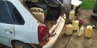 Custando mais de R$ 6 em RO, homens são presos por revenderem gasolina boliviana a R$...