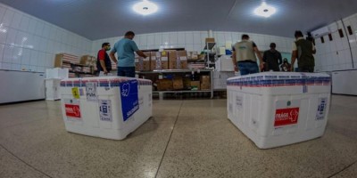 Rondônia recebe 52.210 doses de vacinas contra a covid-19