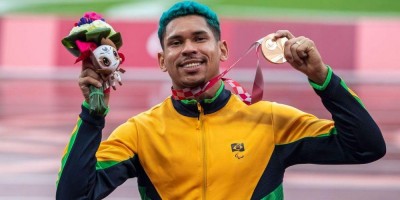 Atleta paralímpico rondoniense leva medalha de bronze nas Paralimpíadas de Tóquio