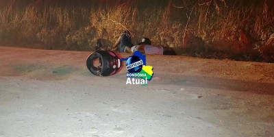Homem em motocicleta é executado a tiros a caminho de casa de shows em Ji-Paraná