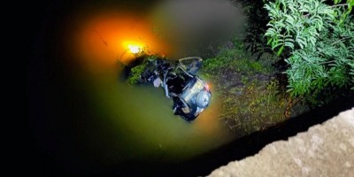 Duas pessoas morrem e outros dois se ferem após carro cair de ponte em Itapuã (RO)