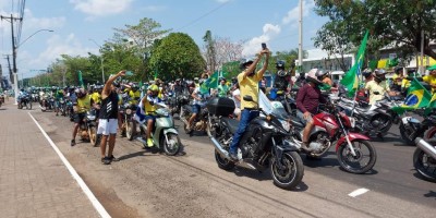 Manifestações pró-Bolsonaro são registrado nos municípios de Rondônia