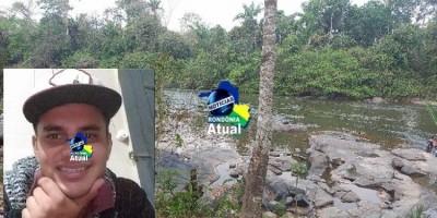 Jovem salva sobrinho mas acaba morrendo afogado nas águas do Rio Urupá em Ji-Paraná