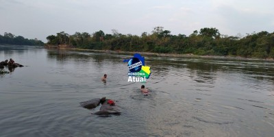 Localizados irmãos de 19 e 10 anos que morrem afogados no Rio Urupá em Ji-Paraná; Eles...