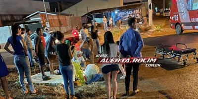Rolim de Moura: Acidente entre motos deixa três pessoas feridas, uma delas em estado...