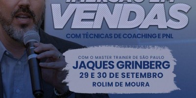 Rolim de Moura sediará Imersão em Vendas nesta quarta e quinta-feira, com Jaques...