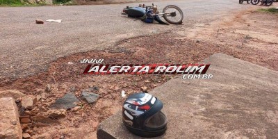 Rolim de Moura: Motociclista é encaminhado a Cacoal após colidir na traseira de...