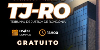 SIMULADO GRATUITO para o CONCURSO TJ/RO é na CONECTINOVE