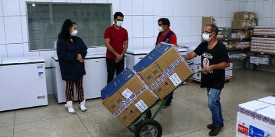 Rondônia recebe mais de 68 mil doses de vacinas contra a covid-19
