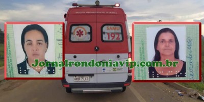 Duas mulheres morrem em acidente entre moto e carro na BR-421, entre Monte Negro e...