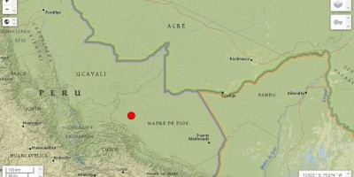 Terremoto registrado no Peru na noite de sábado é sentido em Porto Velho