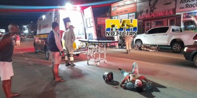 Acidente entre 4 veículos deixa dois feridos em Porto Velho
