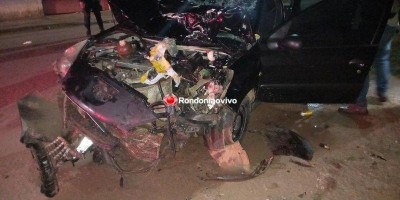 Vídeo mostra acidente que matou casal e deixou bebê ferida em Porto Velho