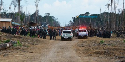 Desocupação de fazendas: tropas da Polícia avançam em áreas onde invasores...