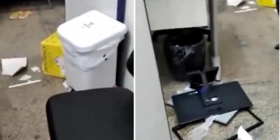 Enfermeira leva soco e técnica tem cabelo arrancado durante ataque de paciente na ala...