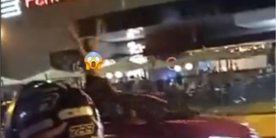 Desinibida, mulher exibe seios em cima de carro em movimento e causa frisson em Vilhena;...