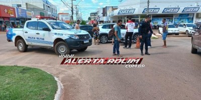 Mais um acidente é registrado na tarde desta sexta em Rolim de Moura