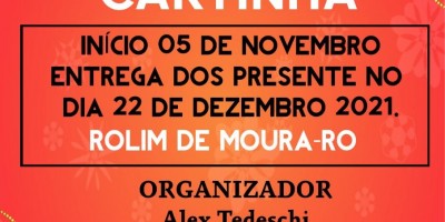 Rolim de Moura: Projeto 'Adote uma Cartinha' está de volta; Ajude! Adote uma carta e...