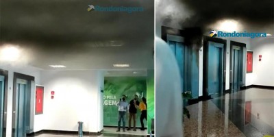 Prédio da Seduc em Porto Velho é evacuado após princípio de incêndio; veja o vídeo