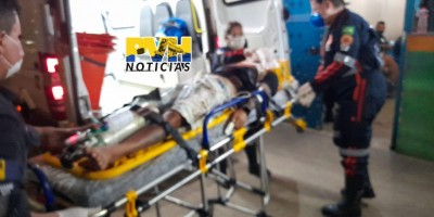 Homem é socorrido após ser baleado no pescoço em Porto Velho