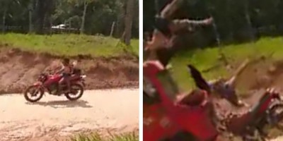 Vídeo mostra acidente de motocicleta que matou duas adolescentes de 13 anos no Acre