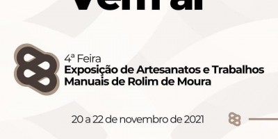 Rolim de Moura sediará feira estadual de exposições e artesanatos