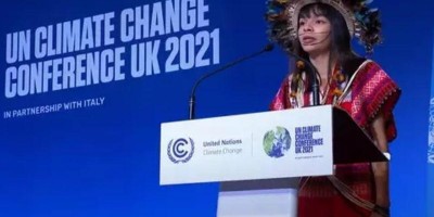 Indígena de Rondônia destaca risco à Amazônia na COP26 