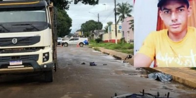 Jovem perde a vida após colidir motocicleta em caminhão estacionado em Machadinho