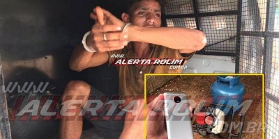 Homem é preso em flagrante enquanto tentava praticar furto em residência em Rolim de...