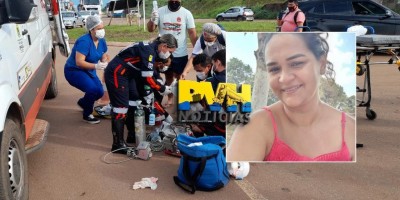 Ciclista morre após ser atropelada e arrastada por caminhão em Porto Velho