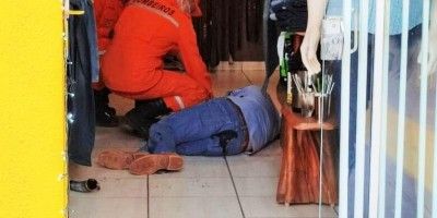 Empresário é assassinado a tiros dentro de loja no centro de Vilhena