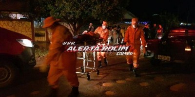Motociclista fica ferido após colidir frontalmente com carro em Rolim de Moura