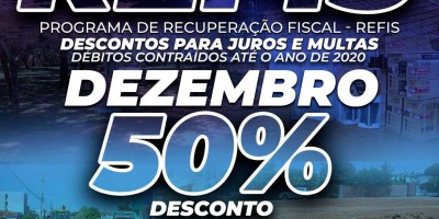 Rolim de Moura: Desconto de 50% do Refis acaba neste mês