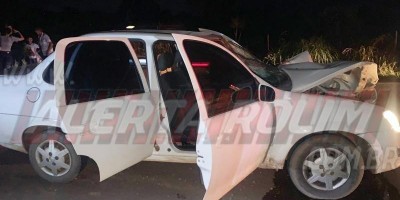 Motociclista sofre fratura após colisão frontal com carro na RO-010 em Rolim de Moura