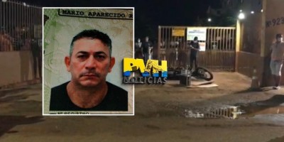 Câmera de segurança registra momento em que motociclista é executado a tiros em Porto...