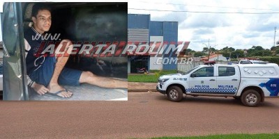 Acusado de crimes de roubo e furto é recapturado pela Polícia Militar em Rolim de Moura