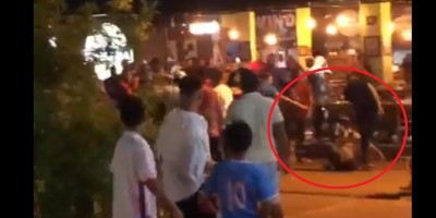 Vídeo mostra mais uma confusão e pancadaria em lanchonete no centro de Rolim de Moura